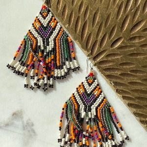 NEW The Best Beaded Fringe Earrings